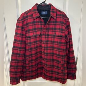 Red flannel jacket